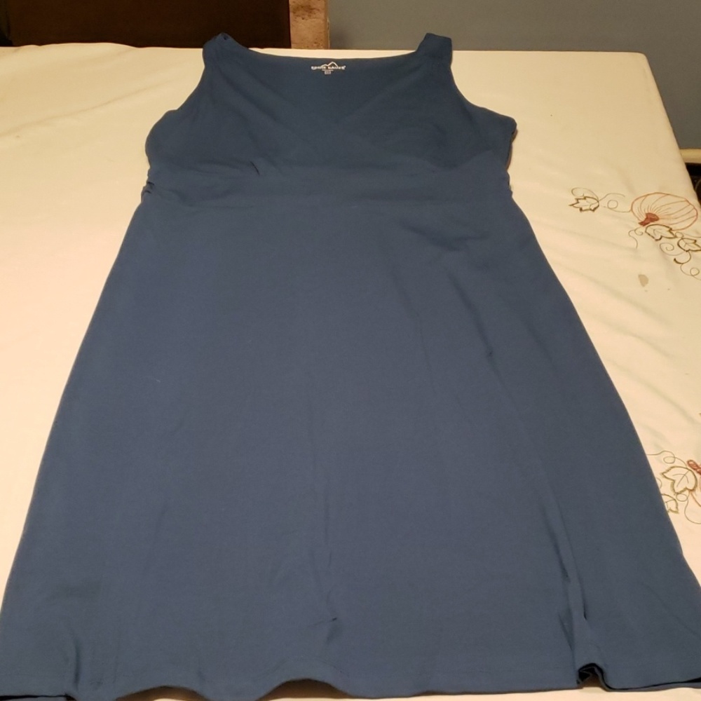 Eddie Bauer blue dress size XXL
